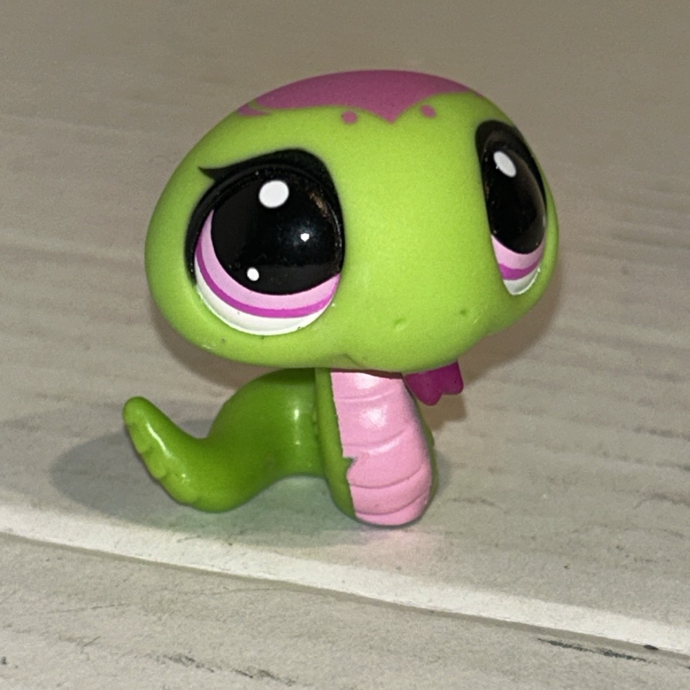 SNAKE #3565 - Authentic Littlest Pet Shop - Hasbro LPS